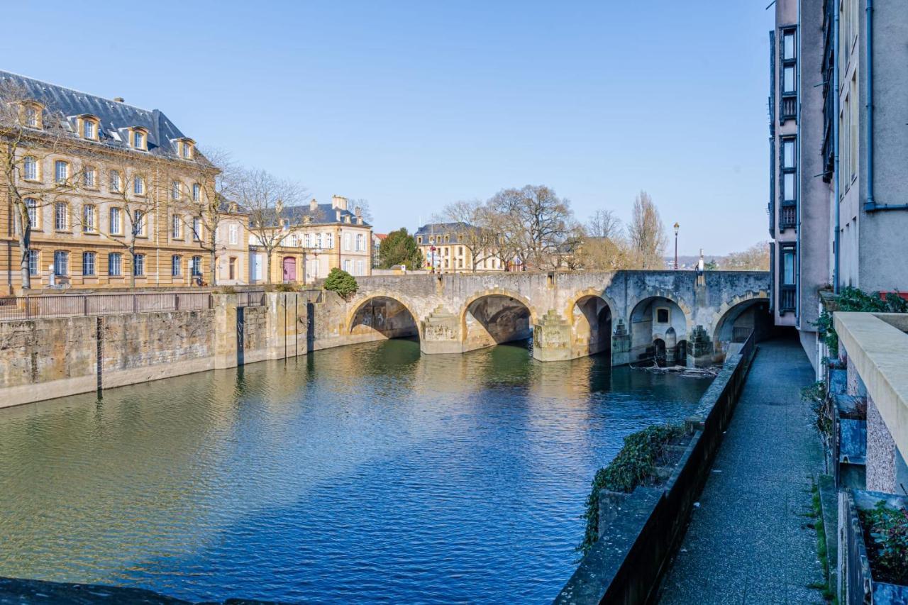 Suite "Comme A Venise" Vue Sur Metz Opera Avec Parking Inclus מראה חיצוני תמונה