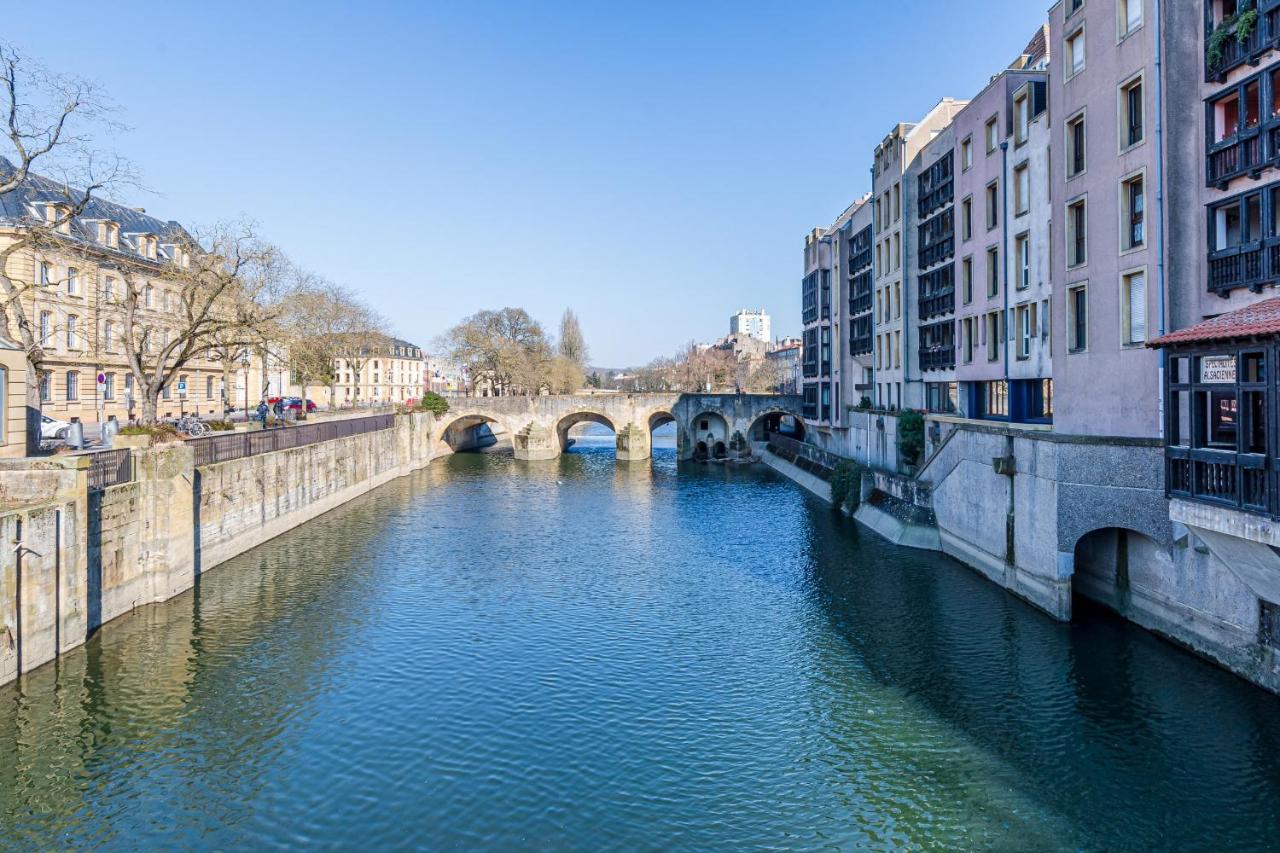 Suite "Comme A Venise" Vue Sur Metz Opera Avec Parking Inclus מראה חיצוני תמונה